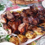 Armenian kebab - khorovats