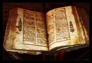 old Armenian book
