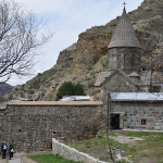 Geghard Monastery in spring