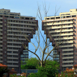 New buildings in Yerevan